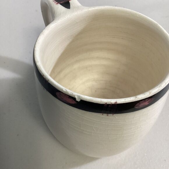 Vintage 1960s David Lambert Potteries First Nations Haida Canada #45 Skookum Mug - Picture 4 of 7